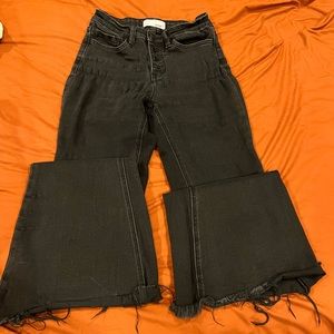 Vervet flare jeans - black